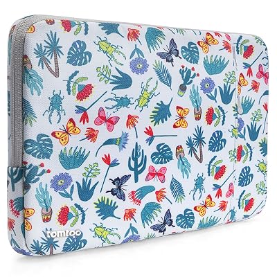 tomtoc 360° Protective Laptop Sleeve Bag for 12-inch MacBook Retina Display A1534, 10.9-inch iPad Air 4 | 11-inch iPad Pro with Magic Smart Keyboard Folio or Logitech Slim Folio Pro Case, Shockproof
