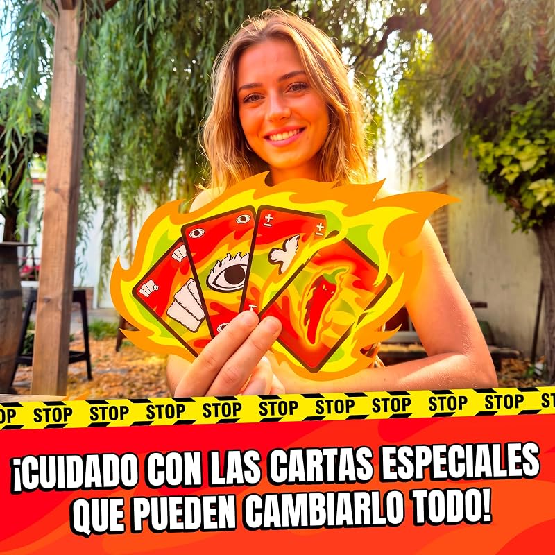 PILI PILI Extra Picante - Jogo de Cartas Trucada - Desde os 8 anos