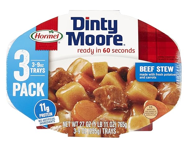 COMPLEATS DINTY MOORE BEEF STEW, 9 OUNCE (PACK OF 3)