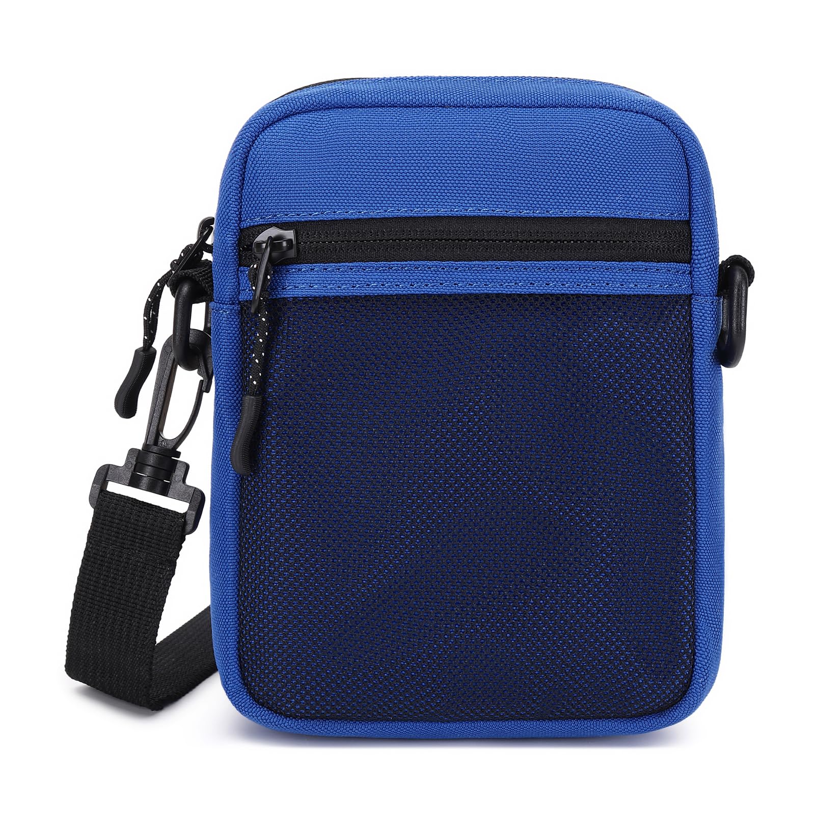 Photo 1 of Lohol Mini Messenger Bag Crossbody Bag for Men, Water Resistant Small Sling Shoulder Satchel Purse for Travel Work (Bright Blue)