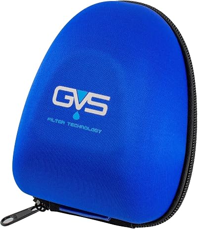 GVS SPM001 Elipse P3 Dust Mask Hard Carry Case Belt Holder Blue