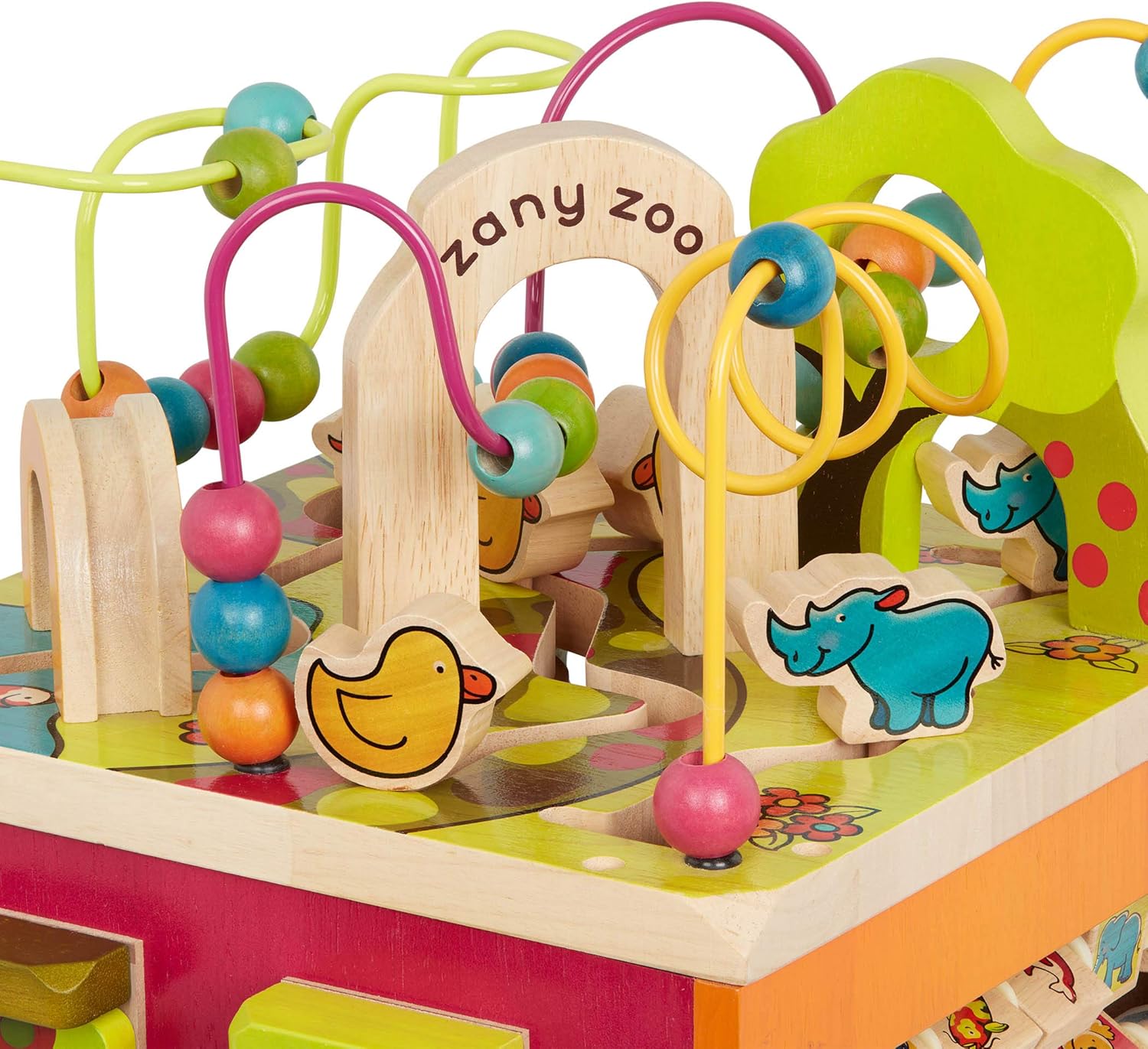 zany zoo activity cube argos