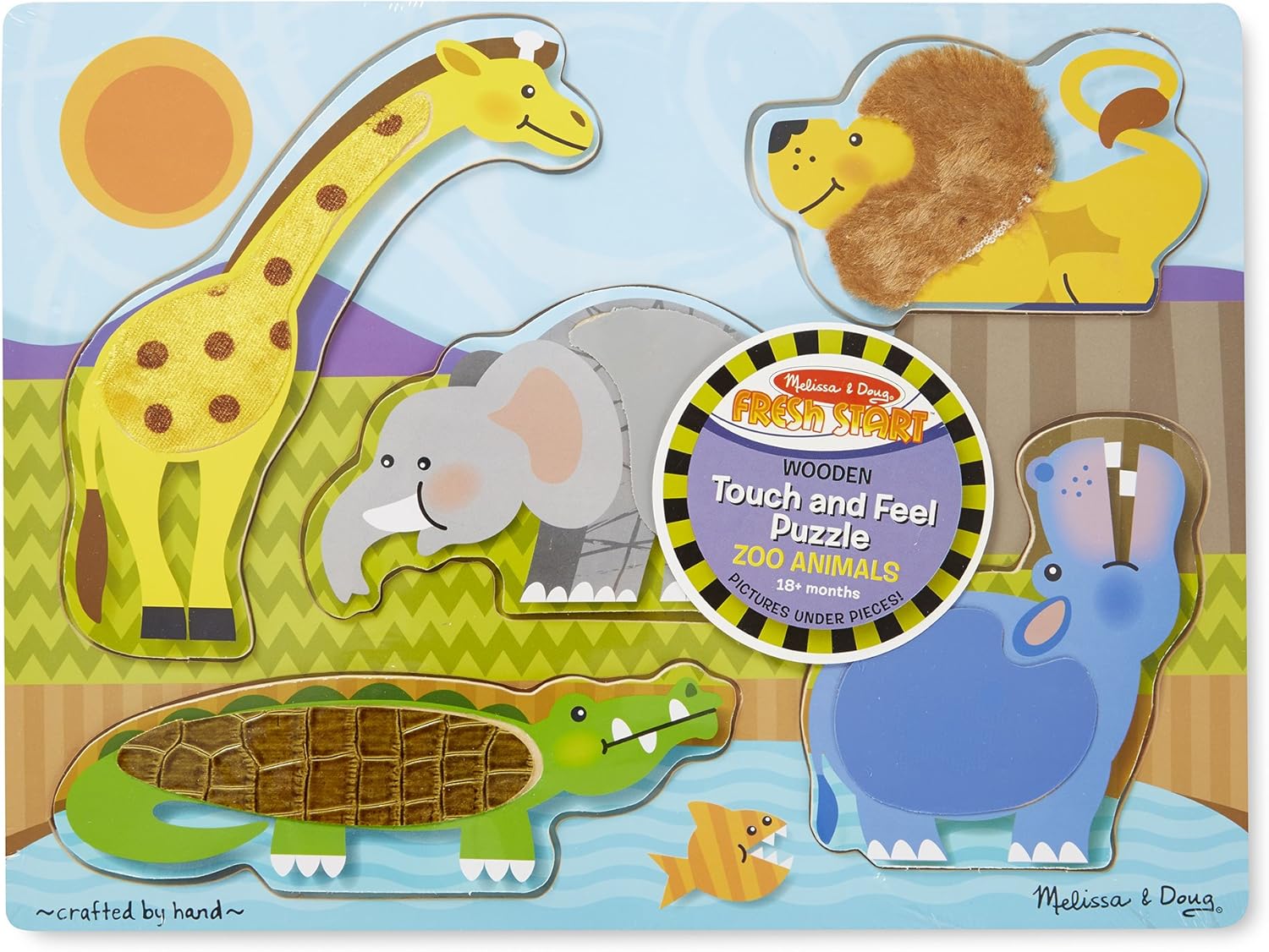 melissa and doug peek a boo touch and feel puzzle