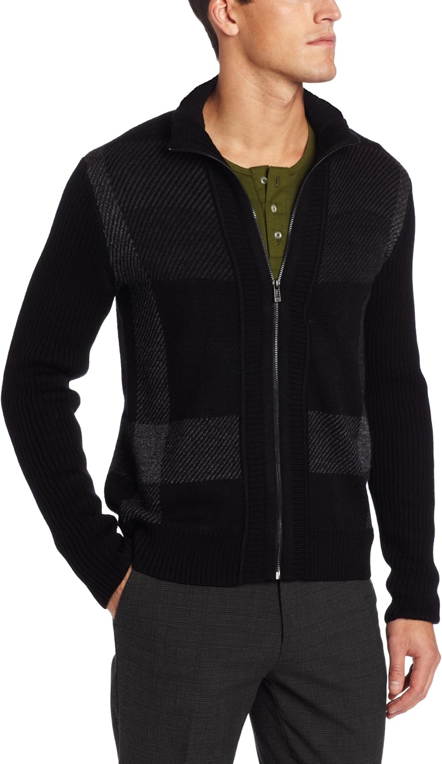 black sweater calvin klein