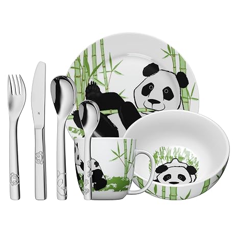 WMF 1282359984 - Cubertería combinada, acero inoxidable, sin grabado individual