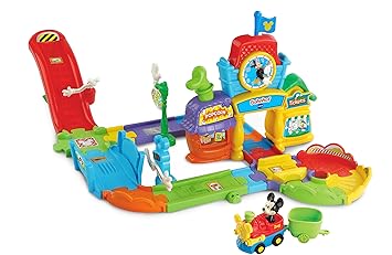 Vtech 80-512204 TUT Baby Mickys Bahnhof Flitzer Fahrzeuge Babyauto