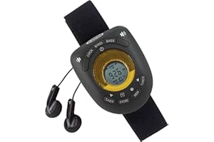 Jensen® Digital AM/FM Stereo Armband Radio with Clock
