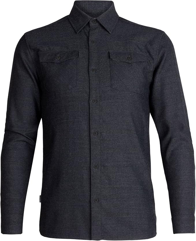 Icebreaker Merino Men's Men's Lodge Long Sleeve Flannel Shirt Long