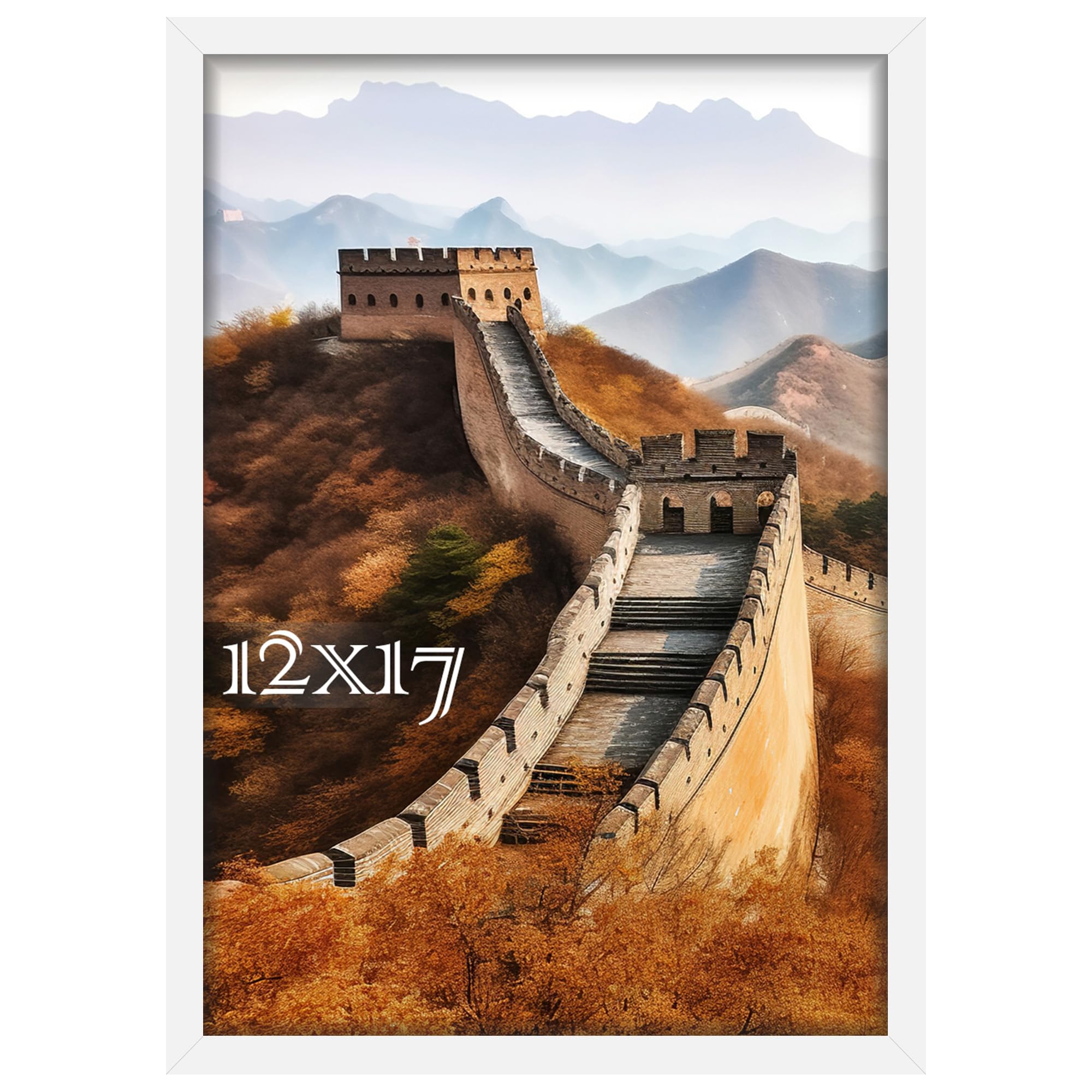 Photo 1 of Picrit 12x17 Picture Frame, Photo Frame for Wall Mounting Display, White