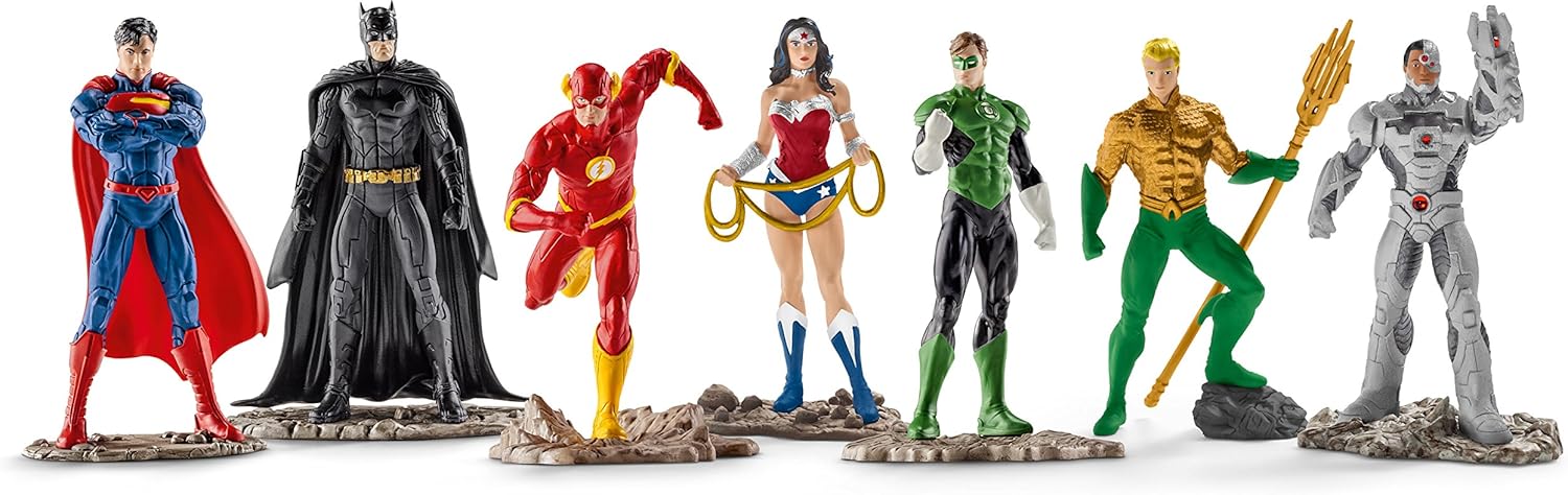 schleich justice league