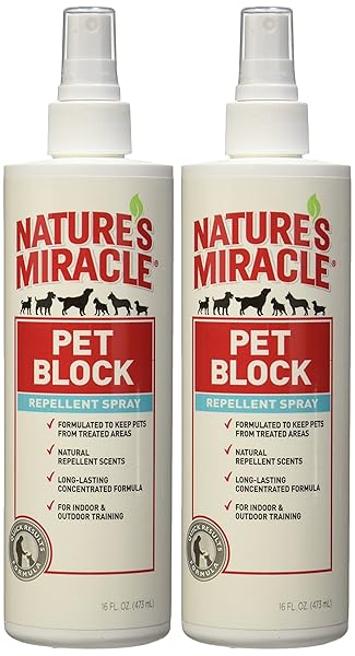 PET BLOCK REPELLENT SPRAY (SET OF 2)