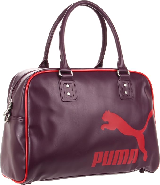 Puma Heritage Grip Bag, Purple Handbags