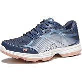 Ryk&auml; Women's Devotion Plus 3 Walking Shoe, Walking Shoes for Women | Fitness walking sneaker, Cushioned footbed, Arch support, Breathable mesh, Lace-up front, Padded collar, Rubber sole, Lace up