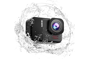 Yolansin Action Camera 4K60fps Underwater - IPX7 10M Waterproof Action Cameras, 48MP Touchscreen Sports Camera with 6-Axis Stabilization, 8X Zoom WiFi Camera for Diving, Cycling, Outdoor Sports