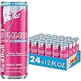 Red Bull Summer Edition Sugarfree Energy Drink, White Peach, 12 fl. oz., Case of 24 cans, with 114mg Caffeine, Taurine & B Vitamins