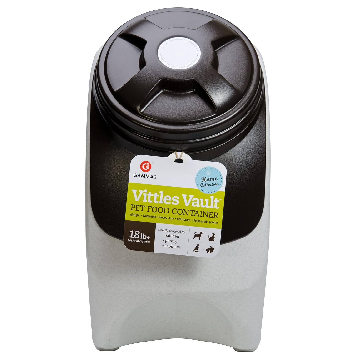 Gamma Vittles Vault Stackable Home Collection Containers, 18+ lbs