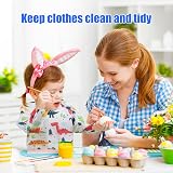 Zuimei 3 Pack Kids Art Smock Waterproof Painting Apron 23 x 19 in Toddler view 5