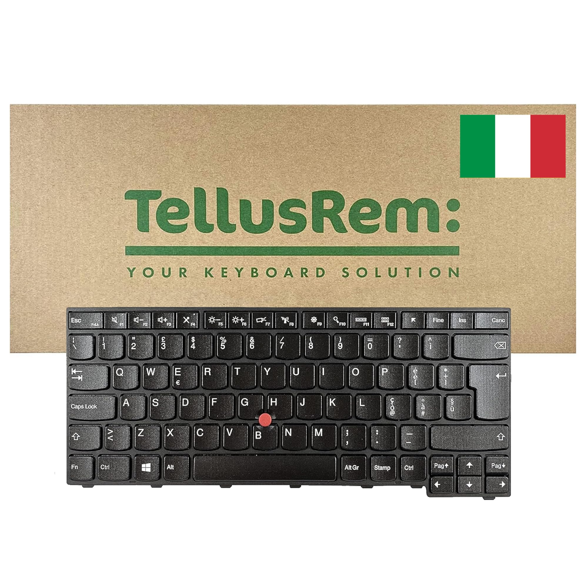 replacement Italian non-backlit keyboard for Lenovo Thinkpad T460s T470s