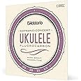 D'Addario Soprano/Concert Ukulele Strings, Fluorocarbon, EJ99SC, 4-String Set, Pack of 1