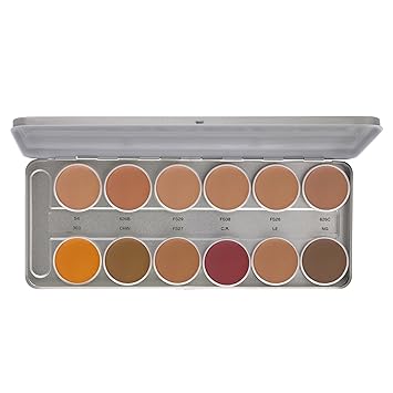 Star's Cosmetics 12 shades Foundation Color Pallate