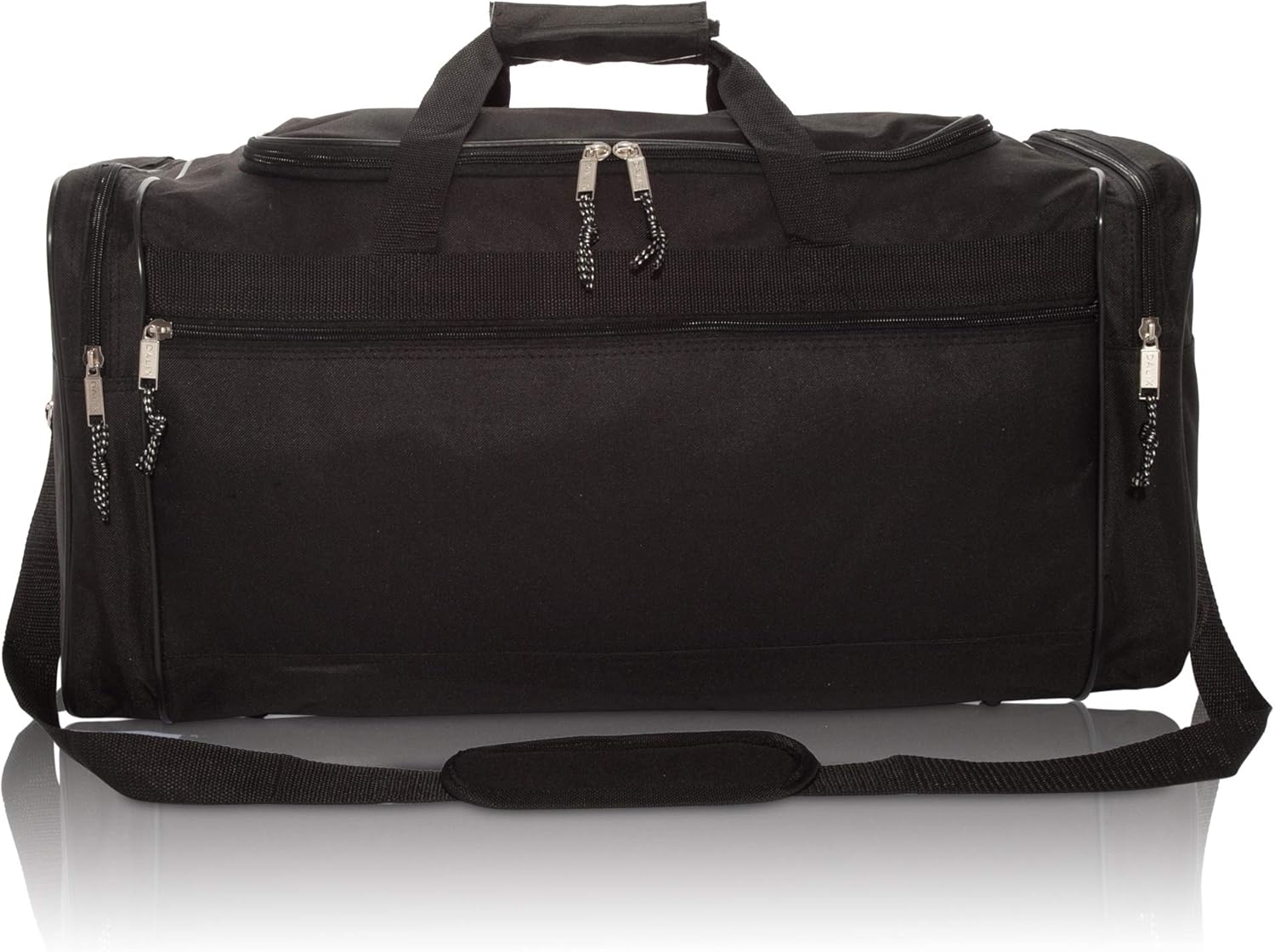  | DALIX 25" Extra Large Vacation Travel Duffle Bag in Black | Travel Duffels