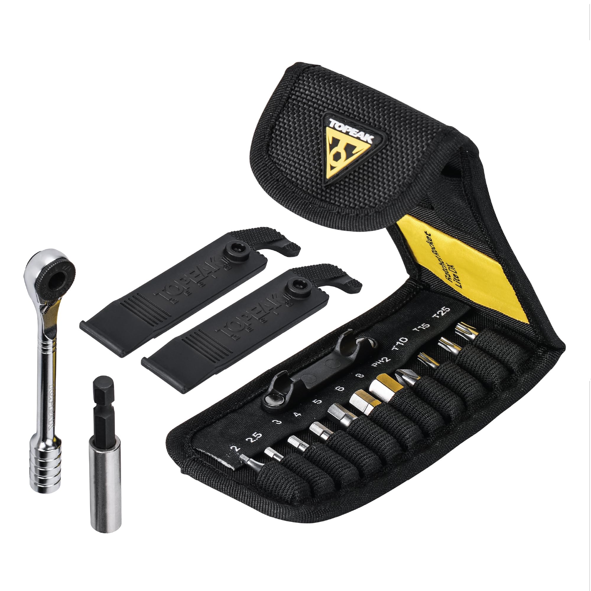 Topeak TT2524 Ratchet Rocket Lite DX Tool , Black, 12