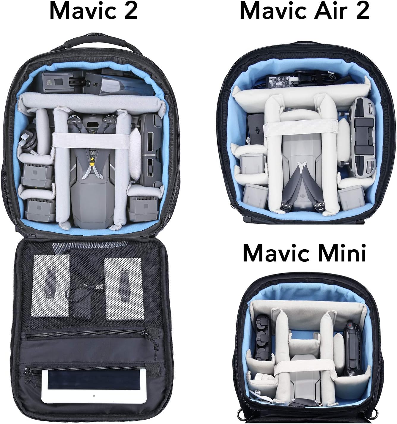 Lykus M1 Water Resistant Travel Backpack for DJI Mavic 3, DJI Mavic 2