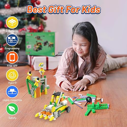 Apitor 20-in-1 STEM Building Robot Kit Toys Gifts for Kids