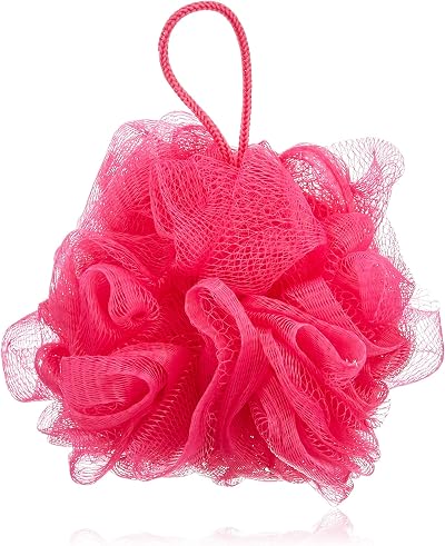 3 Claveles Unisex Adult Bath Sponge Loofah Body Scrubber 90g