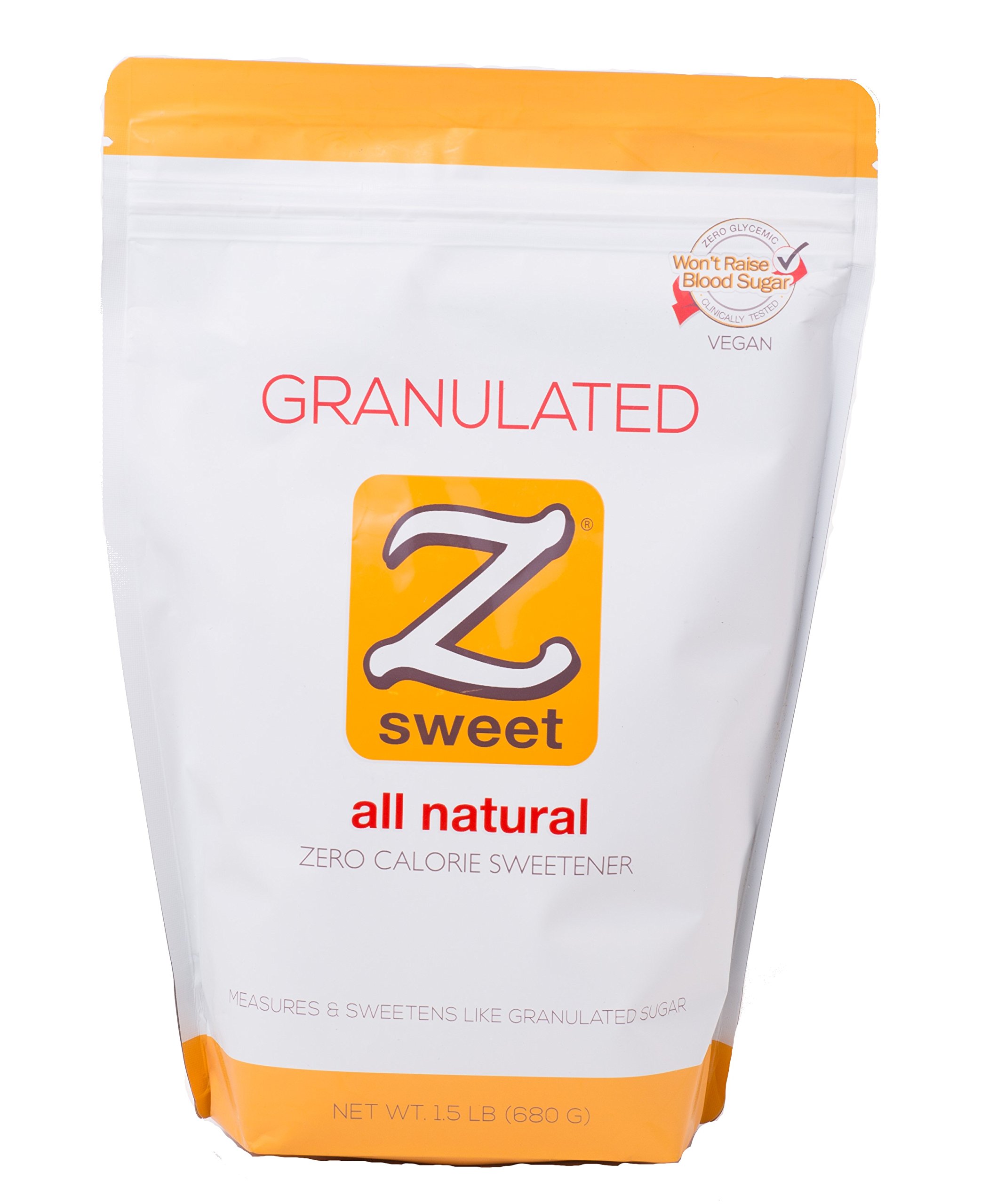 Zsweet All Natural Zero Calorie Sweetener NonGMO, GlutenFree, No Glycemic