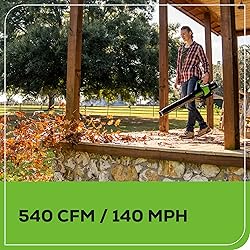 Greenworks 60V 13" Cordless String Trimmer & Leaf
