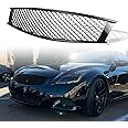 Front Bumper Grille For Infiniti G37 2008-2013 2 Door Gloss Black Honeycomb Style