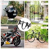 GRIFEMA GAK1201-9 Bike Lock 5-Digit Resettable Chain 900mm Black view 7