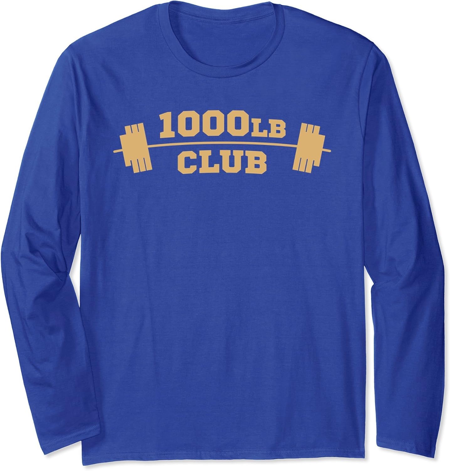 1000lb Club Weightlifting Long Sleeve Shirt for Powerlifters Clothing