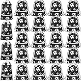 Reginary 24 Pieces Soccer String Bag Drawstring Back Sack with Reflective Stripe Draw String Soccer Team Bags Team Sports for Yoga Dance Swimming Supplies