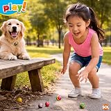 SOL 35pk Small Bouncy Balls 22mm Party Bag Fillers Kids Toys Multicolor view 7