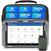 TOPDON AD900 Lite OBD2 Scanner, Bidirectional Scan Tool, 8" Large Screen | Lifetime Free Upgrade, 8 Resets, DTC Repair Guide, 10,000mAh Long Battery Life, FCA AutoAuth, CAN-FD, 120+ Brands