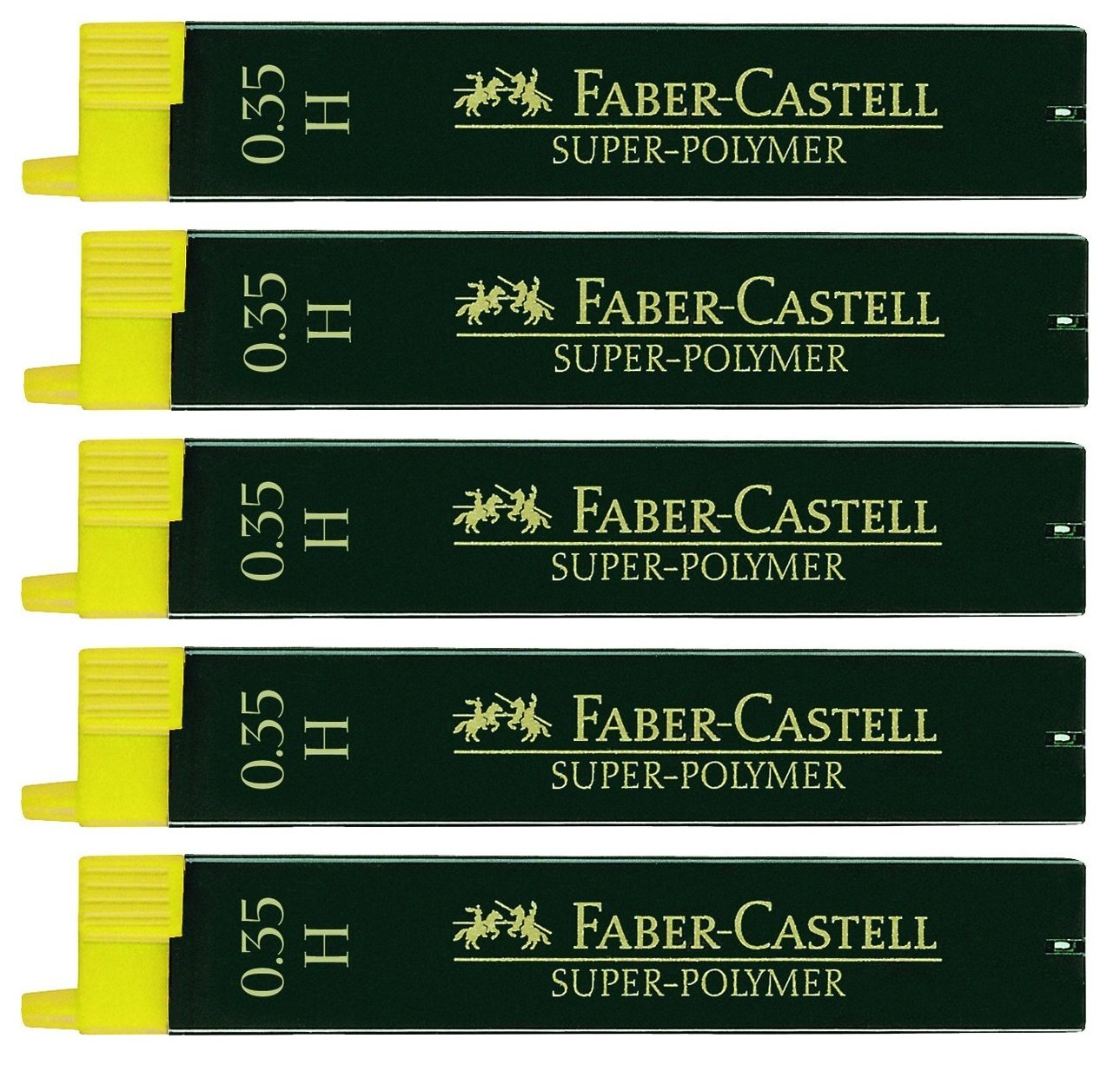 Faber-Castell 9065 - Refill Leads 0.5 mm HB, 5 Dosen, 5