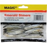 Magic Products Preserved Emerald Shiners Medium 5203 (2"-3"; 18 ct.), Silver and Black