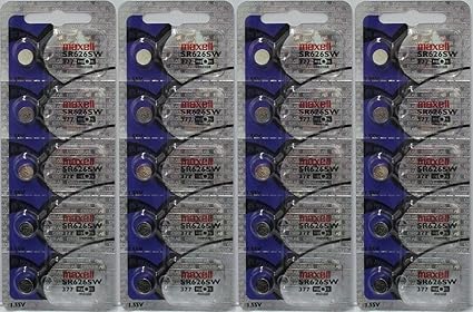 Amazon Com Maxell 377 Sr626sw Ag4 Batteries New Hologram Packaging Home Audio Theater