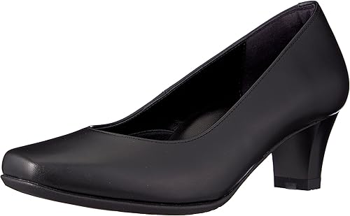 Amazon アシックスウォーキング パンプス ソフトクッションヒール スクエアトゥ ヒール5cm 足囲2e ペダラ レディース Wp761t パンプス