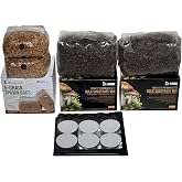 Complete Refill Kit for Large 66Q Monotub - Includes Grain Spawn &amp; Bulk Substrate