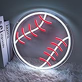 Softball Gifts Softball Neon Signs Led Lights for Bedroom Christmas Gifts for Grandkids Sport Wall Art With USB Power Unique Gifts for Men & Boys 8-12 Christmas Gifts for Teens