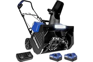 Westinghouse WSnow18 48V Cordless Snow Blower 18 Inch Kit, Steel Auger, LED Light, 1200W Brushless Motor, 25ft Throwing Distance, Plows 650lbs/min, Compatible with Snow Joe Batteries