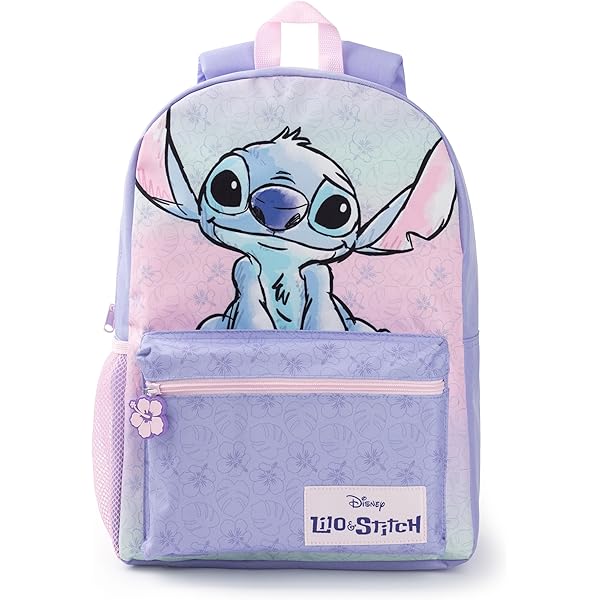 Sac à Lunch Lilo & Stitch Angel Pour Enfant - Isotherme, Rose, 5L
