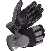 SKYDEER Super Soft and Warm Winter Gloves with Deersplit Leather Suede and 3M Thinsulate Insulation for Cold Weather SD5176T