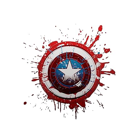 captain america shield bike