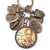 St. Alexander of Jerusalem Keychain, Necklace or Clip, Patron Saint, Catholic Confirmation Gift