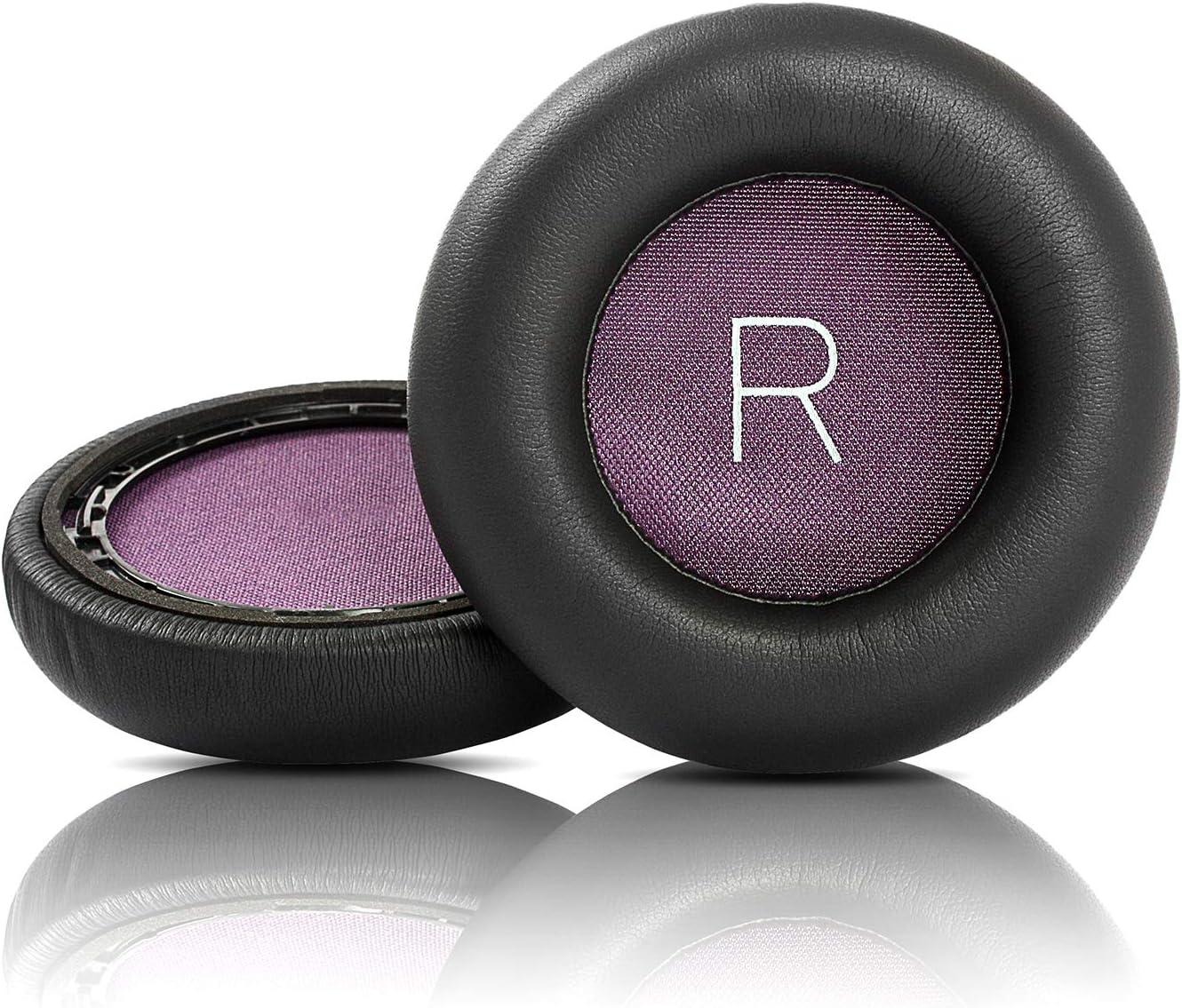 YDYBZB 1 Pair Replacement Earpads Compatible with Plantronics Backbeat Pro Wireless Noise Canceling Headset (Purple)