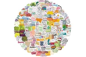200pcs Positive Affirmation Stickers, Inspirational Words Stickers for Students Teachers Kids Teens Adults, Motivational Quot